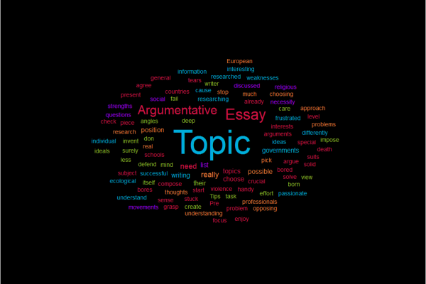 Topic-for-Argumentative-Essay